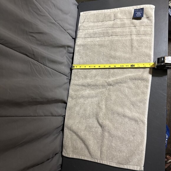 Ralph Lauren Luxury Hand Towel Green 15" x 30" 100% Cotton - Picture 7 of 10